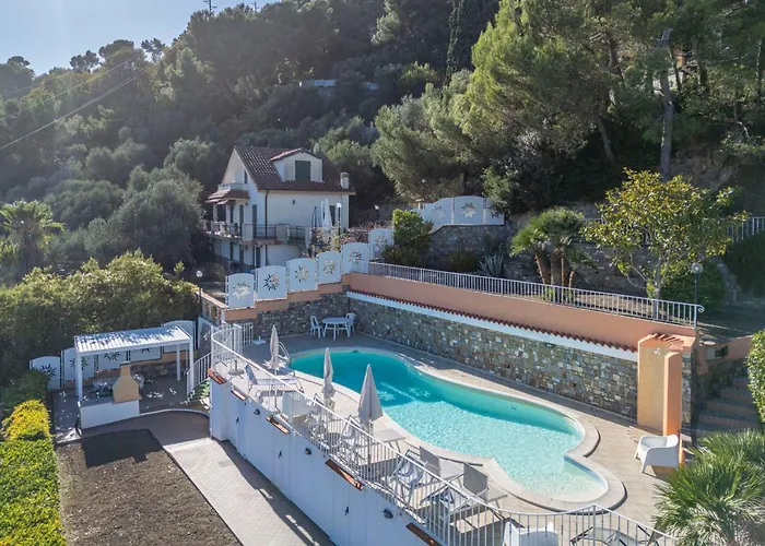 Сasa de vacaciones Villa Caroline Private Pool And Seaview *